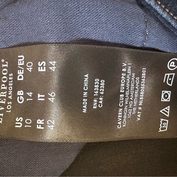 Liverpool Los Angeles in Dunmore Dark wash - Picture 2 of 7